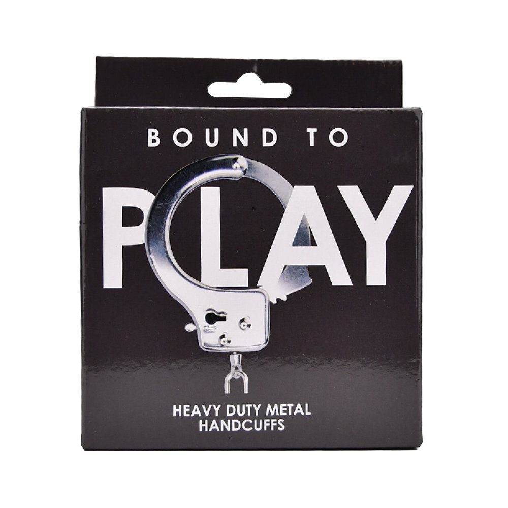 Bound to Play. Heavy Duty Metal Handcuffs - Image 6