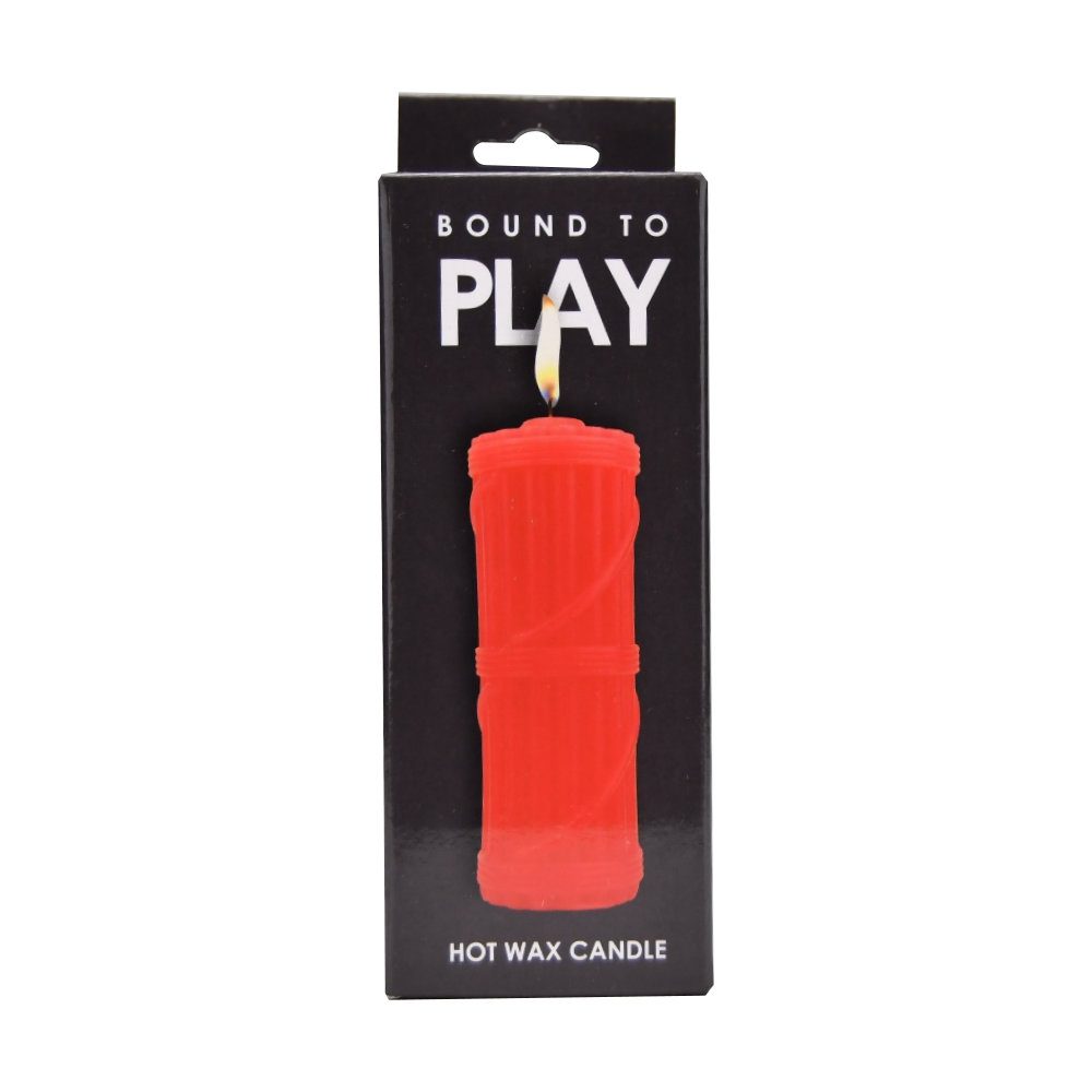 Bound to Play. Hot Wax Candle Red - Image 2