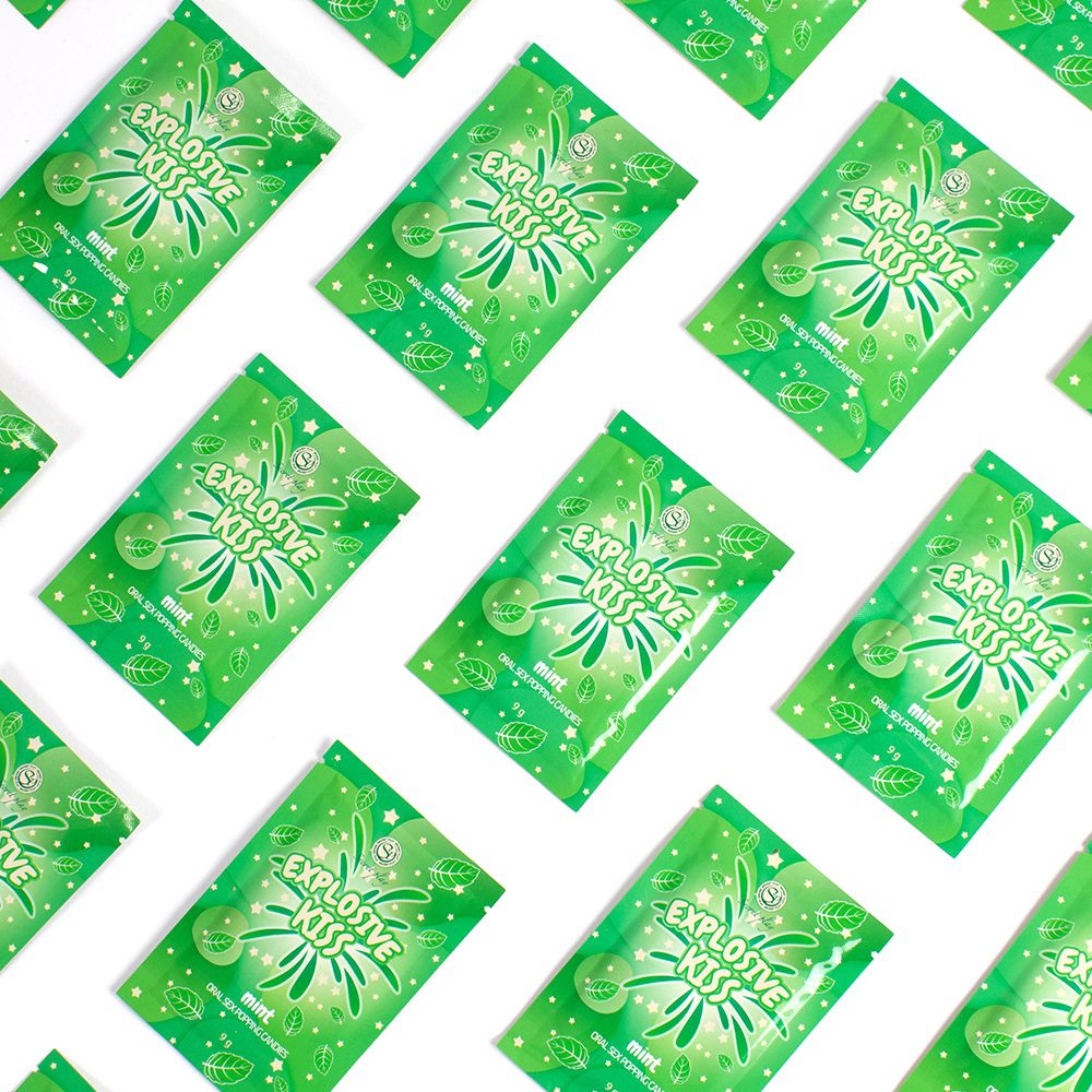 Explosive Kiss Popping Candies Mint Flavour - Image 3
