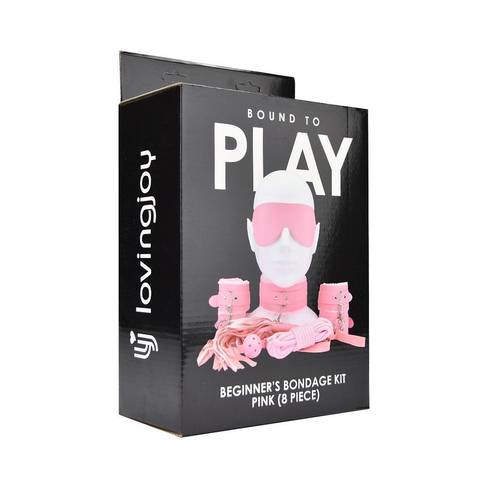 Bound to Play Beginner's Bondage Kit Pink (8 Piece) - Image 11