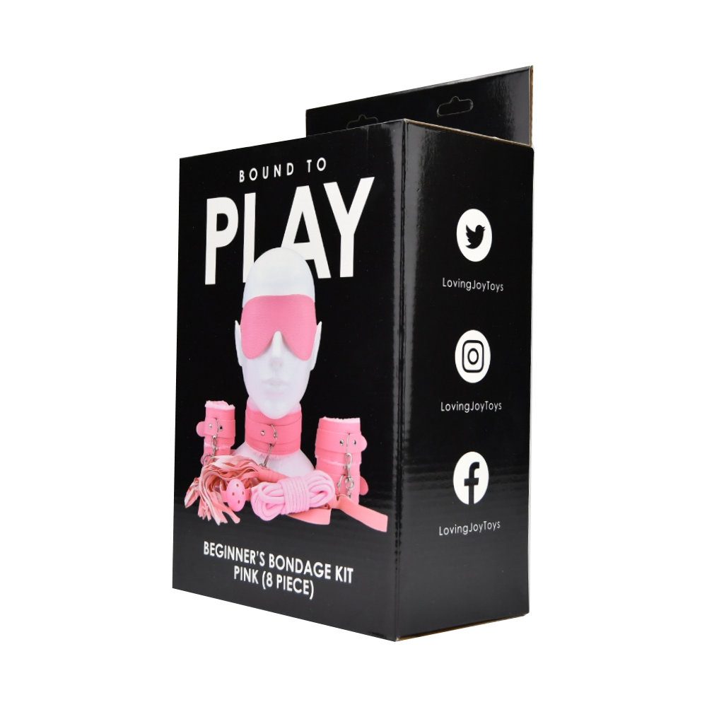 Bound to Play Beginner's Bondage Kit Pink (8 Piece) - Image 12