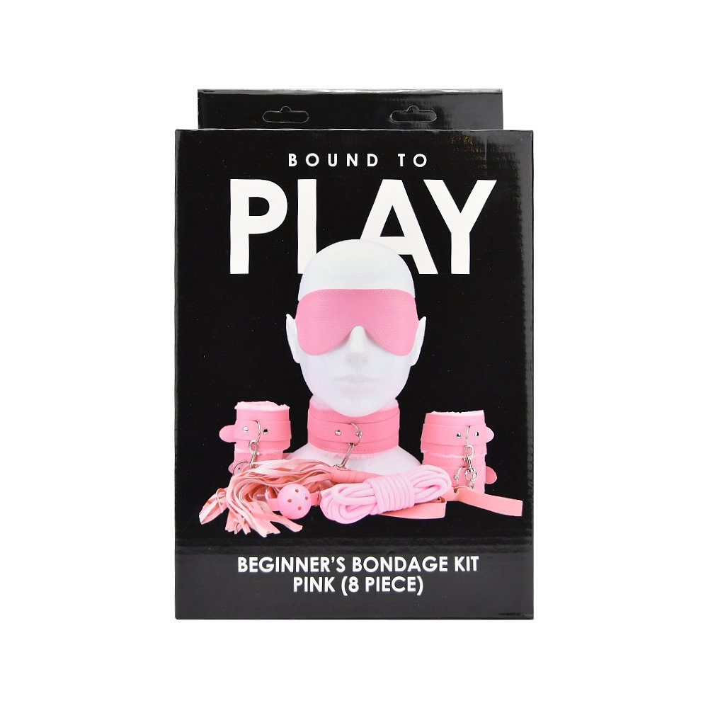Bound to Play Beginner's Bondage Kit Pink (8 Piece) - Image 10