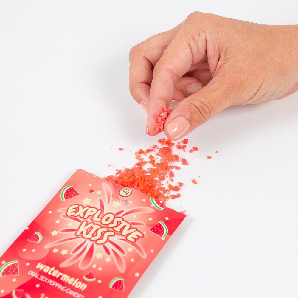 Explosive Kiss Popping Candies Watermelon Flavour - Image 3