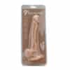 Loving Joy 9 Inch Realistic Silicone Dildo with Suction Cup and Balls Vanilla - Image 8