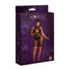 Moonlight Black Pattern Mini Dress Plus Size - Image 6