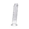 Loving Joy 7.5 Inch Suction Cup Dildo Clear - Image 3