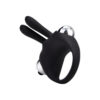 Loving Joy Silicone Vibrating Rabbit Cock Ring - Image 4
