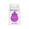 Loving Joy Rose Licking Clitoral Vibrator Purple - Image 7