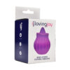 Loving Joy Rose Licking Clitoral Vibrator Purple - Image 8