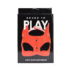 Bound to Play Kitty Cat Face Mask Red - Image 4
