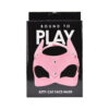 Bound to Play Kitty Cat Face Mask Pink - Image 4
