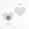 Wow Boobs! Heart Nipple Pasties - Image 4