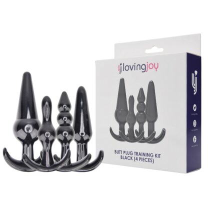 Loving Joy Butt Plug Training Kit Black - Image 14