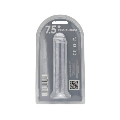 Loving Joy 7.5 Inch Suction Cup Dildo Clear - Image 8