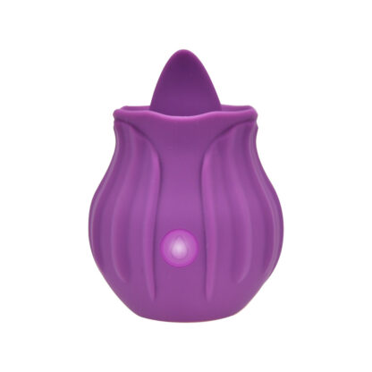 Loving Joy Rose Licking Clitoral Vibrator Purple - Image 4