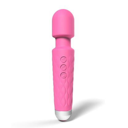 Loving Joy 20 Function Wand Vibrator Pink - Image 4