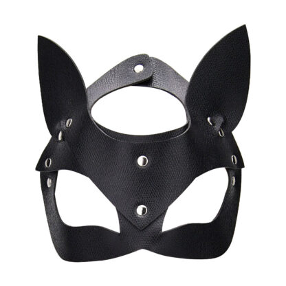 Bound to Play Kitty Cat Face Mask Black - Image 3