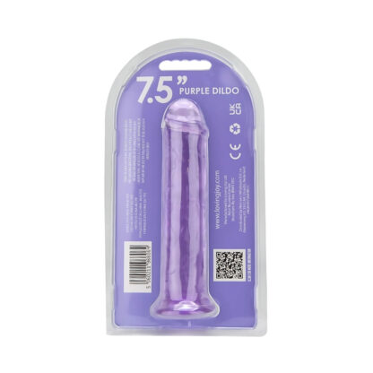 Loving Joy 7.5 Inch Suction Cup Dildo Purple - Image 8