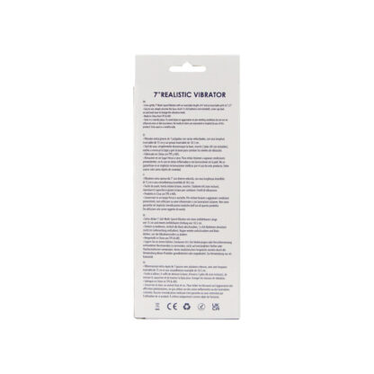 Loving Joy 7 inch Realistic Vibrator Black - Image 10