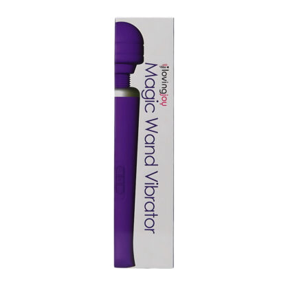 Loving Joy Rechargeable Magic Wand Vibrator Purple - Image 6