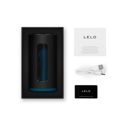 LELO F1S V3 AI Interactive Male Masturbator Blue - Image 4