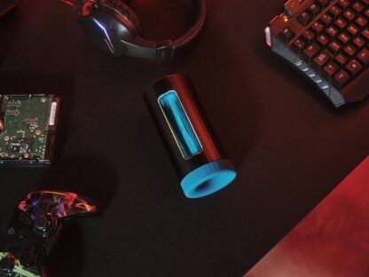 LELO F1S V3 AI Interactive Male Masturbator Blue - Image 7