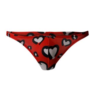 C4M Brazilian Brief Hearts - medium