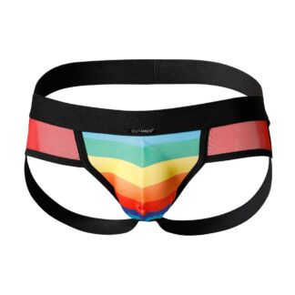 C4M Mixed Jockstrap Rainbow - medium