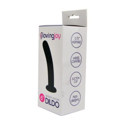 Loving Joy Smooth Silicone Dildo 6 Inch - Image 4