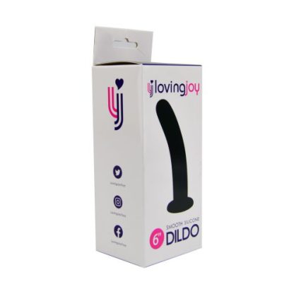 Loving Joy Smooth Silicone Dildo 6 Inch - Image 5