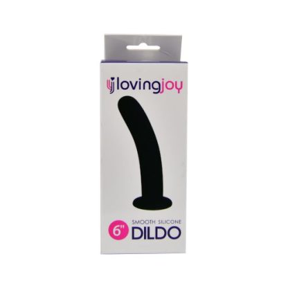 Loving Joy Smooth Silicone Dildo 6 Inch - Image 3
