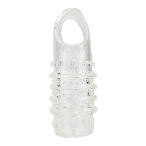 Rev-Sleeves Textured Penis Sleeve with Ball Loop - Image 3