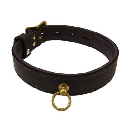BOUND Nubuck Leather Choker with 'O' Ring - Image 7