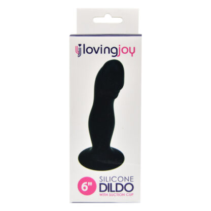 Loving Joy 6 Inch Silicone Dildo with Suction Cup - Image 8