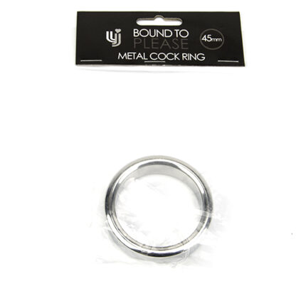 Bound to Please Metal Cock and Ball Ring - 45mm - Image 7