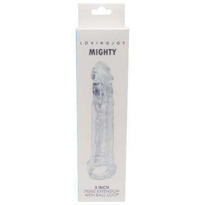 Loving Joy Mighty 3 Inch Penis Extension with Ball Loop - Image 5