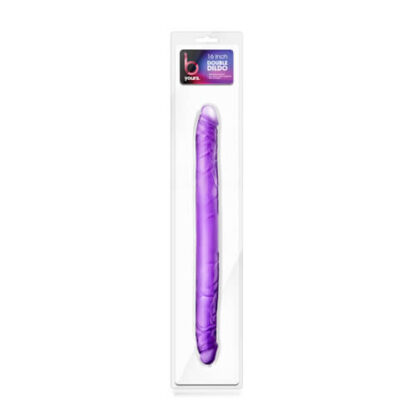 Double Dildo 16 Inch Purple - Image 4
