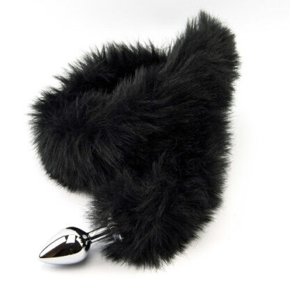 Furry Fantasy Black Panther Tail Butt Plug - Image 5
