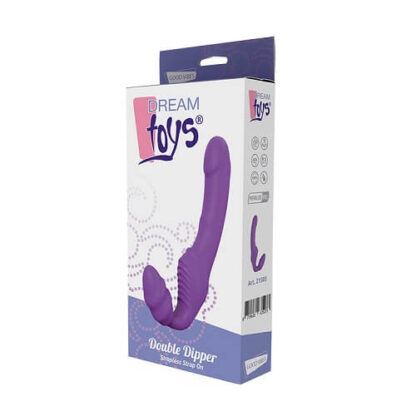 Rechargeable Silicone Strapless Vibrating Dildo - Image 3