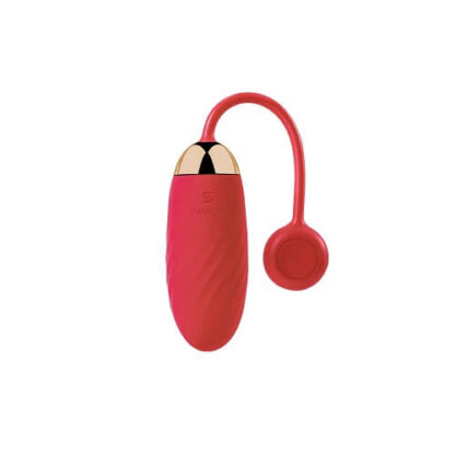 Svakom Ella APP Controlled Silicone Vibrating Egg  Red - Image 3