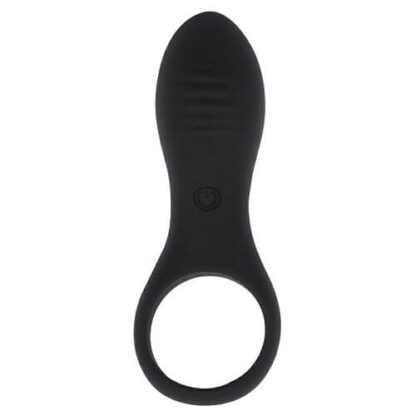 Loving Joy Rechargeable Silicone Vibrating Cock Ring - Image 3