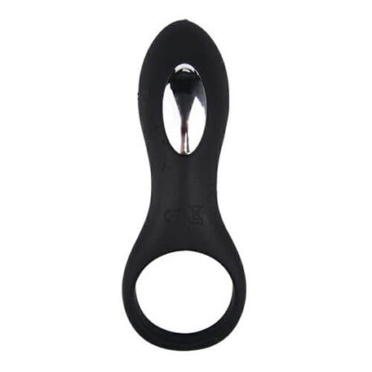 Loving Joy Rechargeable Silicone Vibrating Cock Ring - Image 4
