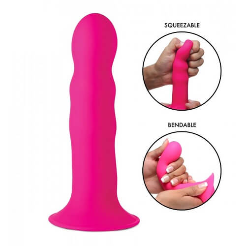 Adrien Lastic Cushioned Core Suction Cup Silicone Dildo 5 Inch - Image 2