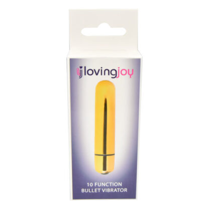 Loving Joy 10 Function Gold Bullet Vibrator - Image 6