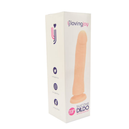 Loving Joy Realistic Silicone 7.5 Inch Strap-On Dildo - Image 8