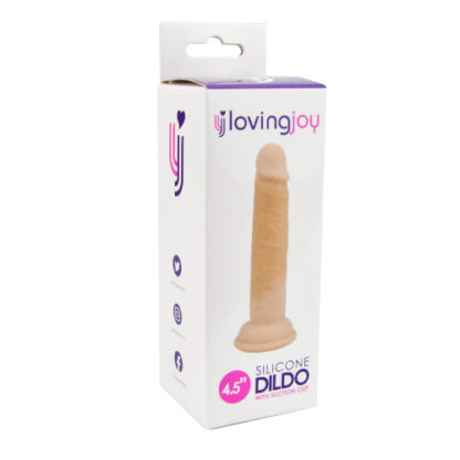 Loving Joy 4.5 Inch Silicone Dildo - Image 8