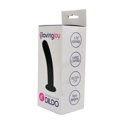 Loving Joy Smooth Silicone Dildo 6 Inch - Image 4