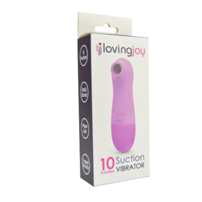 Loving Joy 10 Function Clitoral Suction Vibrator Pink - Image 8