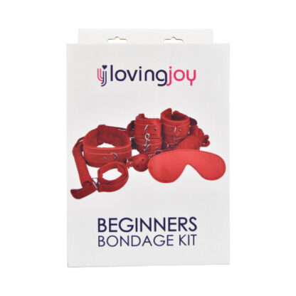 Loving Joy Beginner's Bondage Kit Red (8 Piece) - Image 10