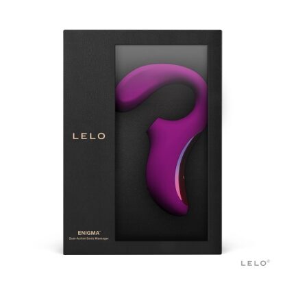 LELO Enigma Dual Stimulation Sonic Massager Deep Rose - Image 5